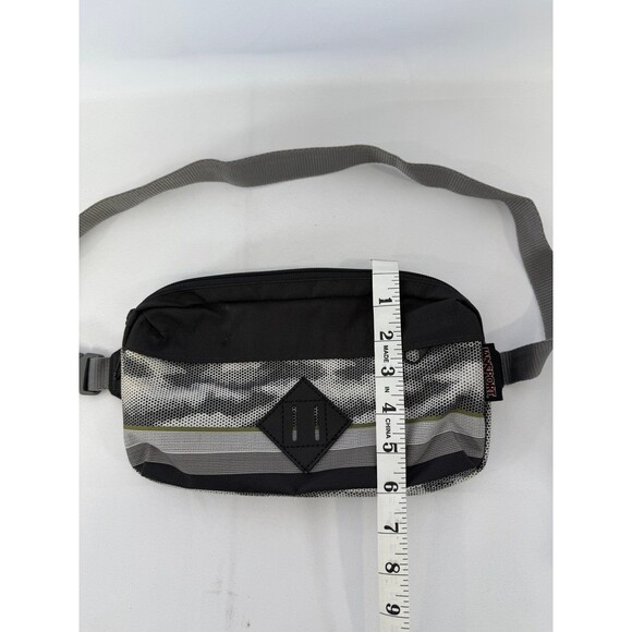 JanSport Waist Bag Fanny Pack Gray Zipper Close - Picture 5 of 6